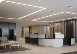 Connect reception desk elite 970 675 s c1
