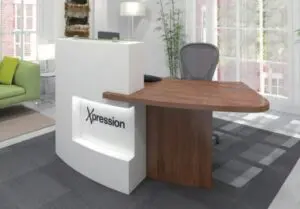 evoultion reception desk xpression 970 675 s c1