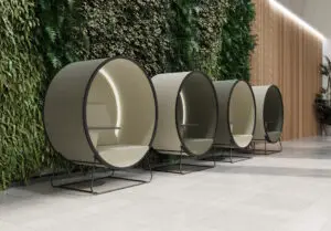 Connection kuppel pod