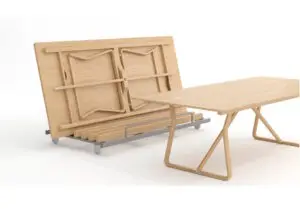 new design theo folding table trolley