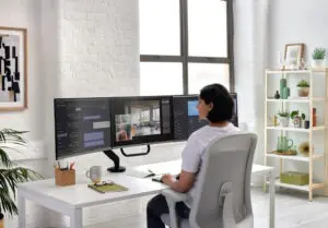 Flo x multi screen monitor arm