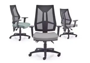 psi lyra office chair is spacious mesh back task chair